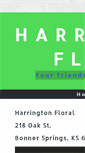 Mobile Screenshot of harringtonfloral.com